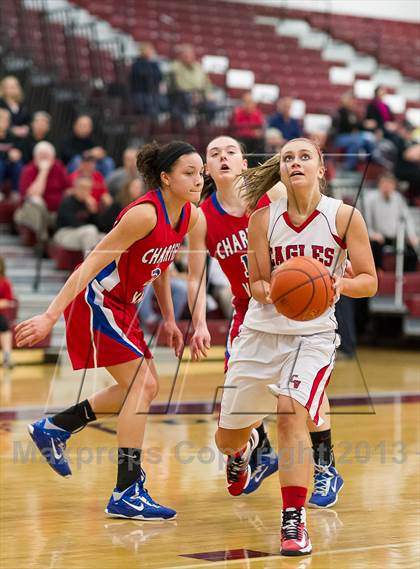 Thumbnail 3 in Cumberland Valley vs. Chartiers Valley (PIAA Class AAAA Playoff - Semifinal) photogallery.