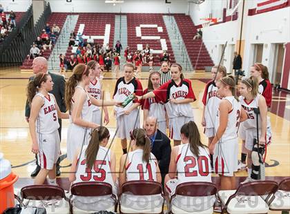 Thumbnail 1 in Cumberland Valley vs. Chartiers Valley (PIAA Class AAAA Playoff - Semifinal) photogallery.