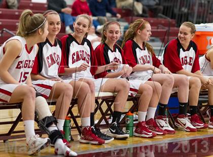 Thumbnail 3 in Cumberland Valley vs. Chartiers Valley (PIAA Class AAAA Playoff - Semifinal) photogallery.