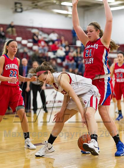 Thumbnail 3 in Cumberland Valley vs. Chartiers Valley (PIAA Class AAAA Playoff - Semifinal) photogallery.