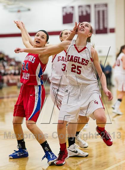 Thumbnail 2 in Cumberland Valley vs. Chartiers Valley (PIAA Class AAAA Playoff - Semifinal) photogallery.