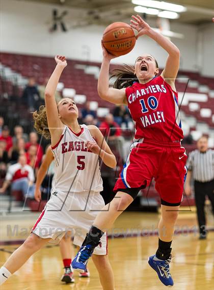 Thumbnail 2 in Cumberland Valley vs. Chartiers Valley (PIAA Class AAAA Playoff - Semifinal) photogallery.
