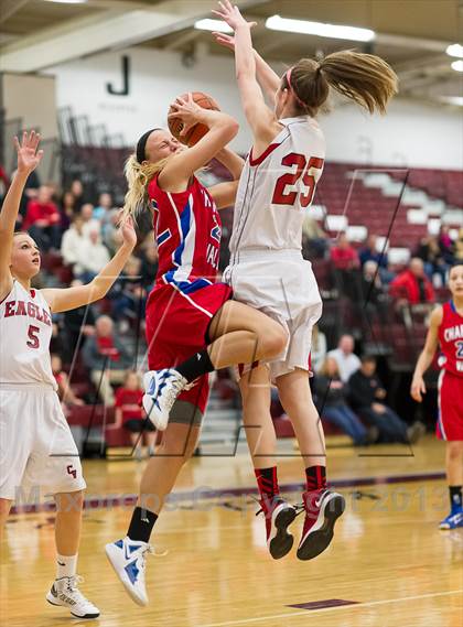 Thumbnail 2 in Cumberland Valley vs. Chartiers Valley (PIAA Class AAAA Playoff - Semifinal) photogallery.