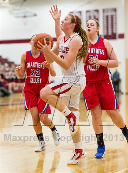 Thumbnail 1 in Cumberland Valley vs. Chartiers Valley (PIAA Class AAAA Playoff - Semifinal) photogallery.