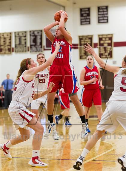 Thumbnail 1 in Cumberland Valley vs. Chartiers Valley (PIAA Class AAAA Playoff - Semifinal) photogallery.
