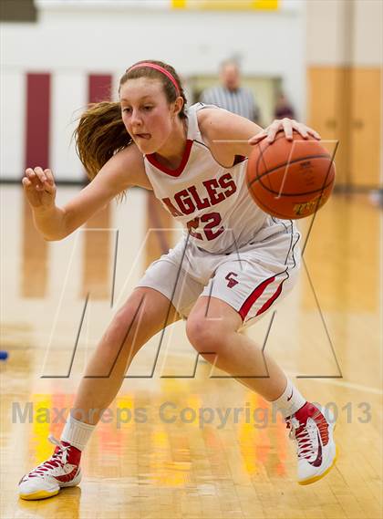 Thumbnail 1 in Cumberland Valley vs. Chartiers Valley (PIAA Class AAAA Playoff - Semifinal) photogallery.