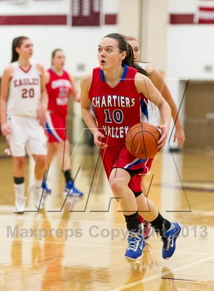 Thumbnail 1 in Cumberland Valley vs. Chartiers Valley (PIAA Class AAAA Playoff - Semifinal) photogallery.