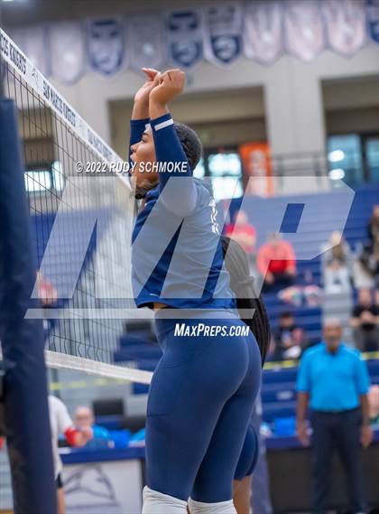 Thumbnail 3 in Imperial vs. Horizon Prep (CIF SDS D4 volleyball finals) photogallery.