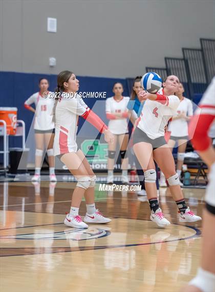 Thumbnail 3 in Imperial vs. Horizon Prep (CIF SDS D4 volleyball finals) photogallery.