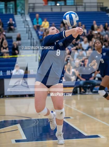 Thumbnail 2 in Imperial vs. Horizon Prep (CIF SDS D4 volleyball finals) photogallery.
