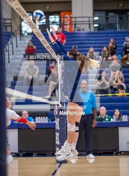Thumbnail 1 in Imperial vs. Horizon Prep (CIF SDS D4 volleyball finals) photogallery.