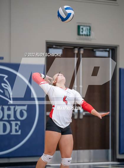 Thumbnail 1 in Imperial vs. Horizon Prep (CIF SDS D4 volleyball finals) photogallery.