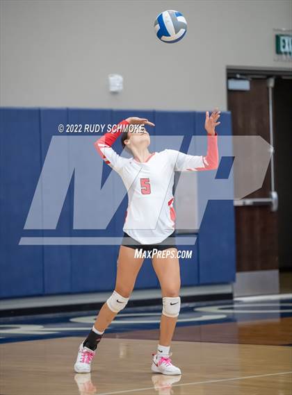Thumbnail 2 in Imperial vs. Horizon Prep (CIF SDS D4 volleyball finals) photogallery.