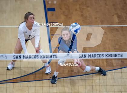 Thumbnail 2 in Imperial vs. Horizon Prep (CIF SDS D4 volleyball finals) photogallery.