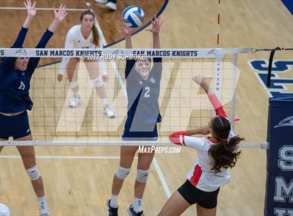Thumbnail 3 in Imperial vs. Horizon Prep (CIF SDS D4 volleyball finals) photogallery.
