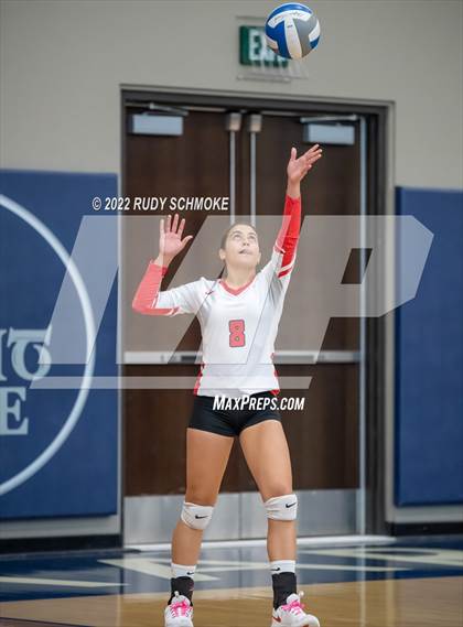 Thumbnail 3 in Imperial vs. Horizon Prep (CIF SDS D4 volleyball finals) photogallery.
