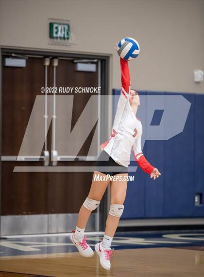 Thumbnail 2 in Imperial vs. Horizon Prep (CIF SDS D4 volleyball finals) photogallery.