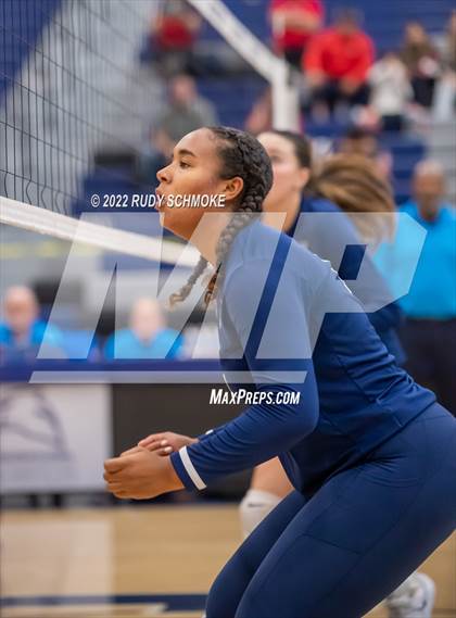 Thumbnail 2 in Imperial vs. Horizon Prep (CIF SDS D4 volleyball finals) photogallery.