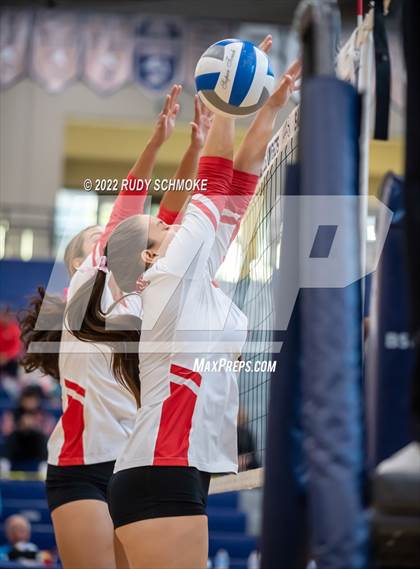 Thumbnail 2 in Imperial vs. Horizon Prep (CIF SDS D4 volleyball finals) photogallery.