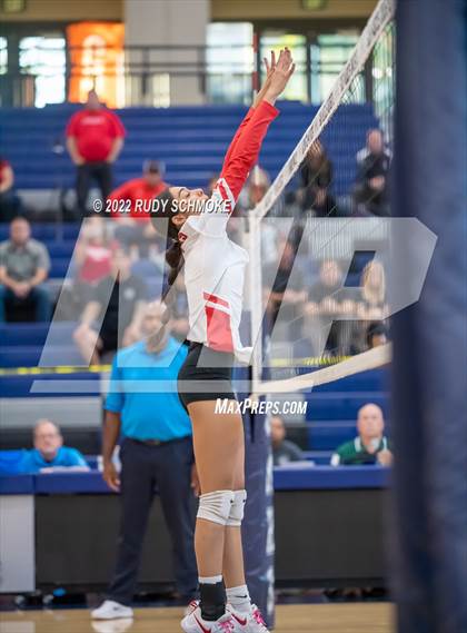 Thumbnail 2 in Imperial vs. Horizon Prep (CIF SDS D4 volleyball finals) photogallery.