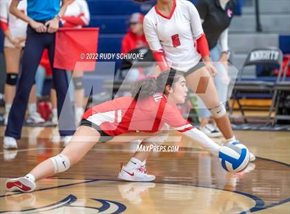 Thumbnail 2 in Imperial vs. Horizon Prep (CIF SDS D4 volleyball finals) photogallery.