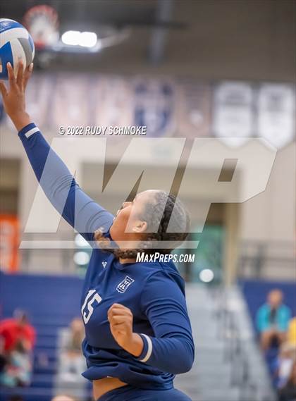 Thumbnail 3 in Imperial vs. Horizon Prep (CIF SDS D4 volleyball finals) photogallery.