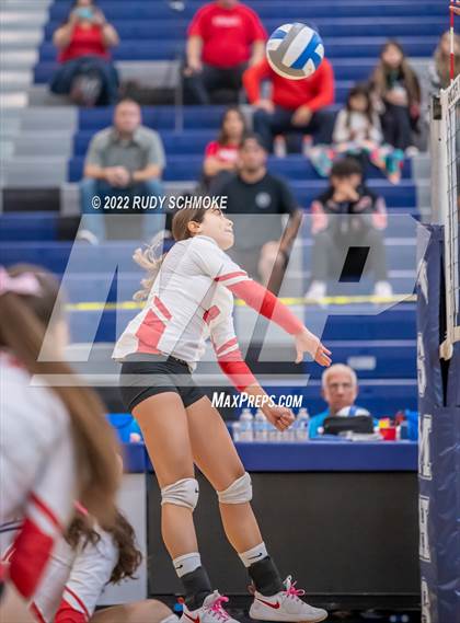Thumbnail 2 in Imperial vs. Horizon Prep (CIF SDS D4 volleyball finals) photogallery.