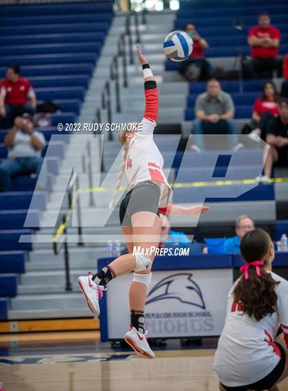 Thumbnail 2 in Imperial vs. Horizon Prep (CIF SDS D4 volleyball finals) photogallery.