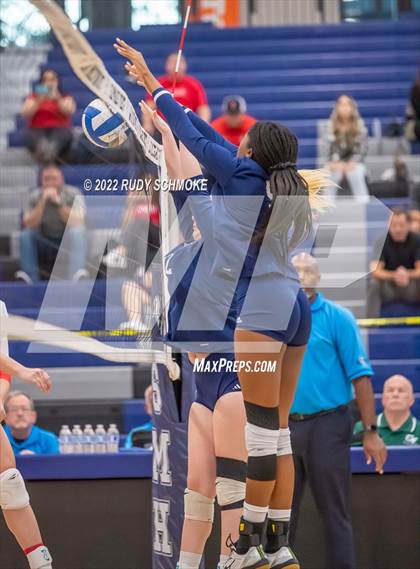 Thumbnail 1 in Imperial vs. Horizon Prep (CIF SDS D4 volleyball finals) photogallery.