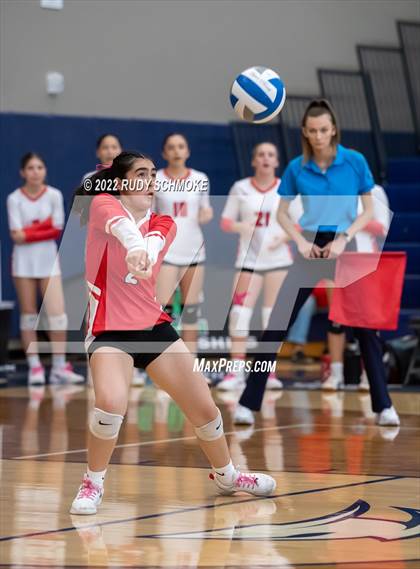 Thumbnail 2 in Imperial vs. Horizon Prep (CIF SDS D4 volleyball finals) photogallery.