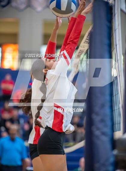 Thumbnail 3 in Imperial vs. Horizon Prep (CIF SDS D4 volleyball finals) photogallery.