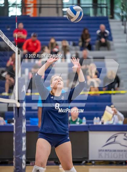 Thumbnail 2 in Imperial vs. Horizon Prep (CIF SDS D4 volleyball finals) photogallery.
