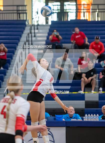 Thumbnail 2 in Imperial vs. Horizon Prep (CIF SDS D4 volleyball finals) photogallery.