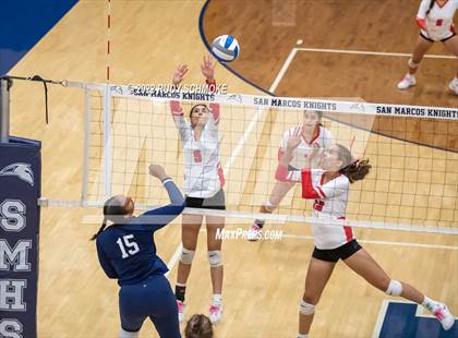 Thumbnail 3 in Imperial vs. Horizon Prep (CIF SDS D4 volleyball finals) photogallery.