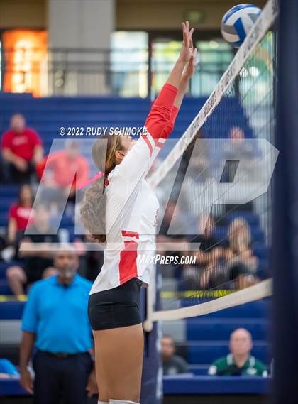 Thumbnail 1 in Imperial vs. Horizon Prep (CIF SDS D4 volleyball finals) photogallery.