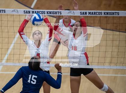 Thumbnail 2 in Imperial vs. Horizon Prep (CIF SDS D4 volleyball finals) photogallery.