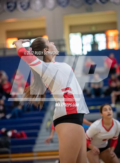 Thumbnail 2 in Imperial vs. Horizon Prep (CIF SDS D4 volleyball finals) photogallery.