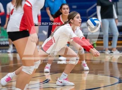 Thumbnail 2 in Imperial vs. Horizon Prep (CIF SDS D4 volleyball finals) photogallery.