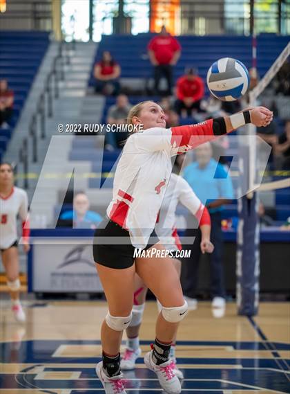 Thumbnail 3 in Imperial vs. Horizon Prep (CIF SDS D4 volleyball finals) photogallery.