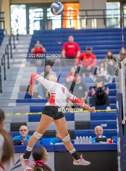 Thumbnail 3 in Imperial vs. Horizon Prep (CIF SDS D4 volleyball finals) photogallery.