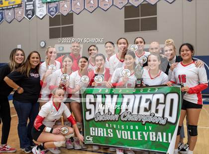Thumbnail 3 in Imperial vs. Horizon Prep (CIF SDS D4 volleyball finals) photogallery.