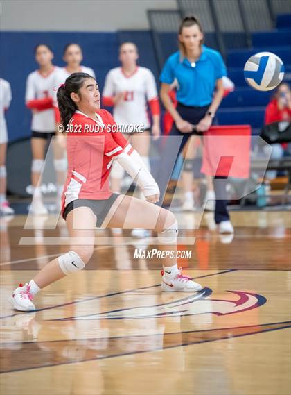 Thumbnail 1 in Imperial vs. Horizon Prep (CIF SDS D4 volleyball finals) photogallery.
