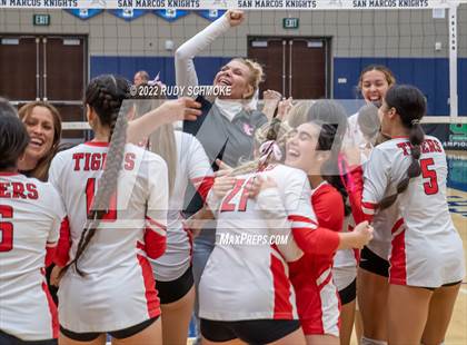 Thumbnail 2 in Imperial vs. Horizon Prep (CIF SDS D4 volleyball finals) photogallery.