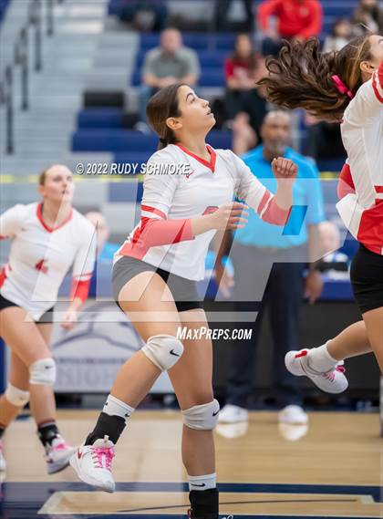 Thumbnail 2 in Imperial vs. Horizon Prep (CIF SDS D4 volleyball finals) photogallery.