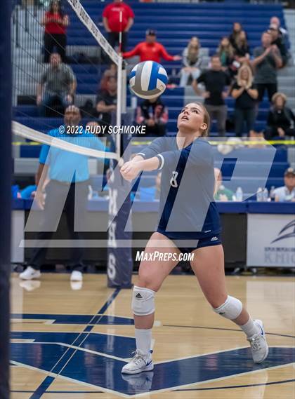 Thumbnail 2 in Imperial vs. Horizon Prep (CIF SDS D4 volleyball finals) photogallery.