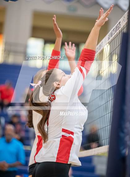 Thumbnail 2 in Imperial vs. Horizon Prep (CIF SDS D4 volleyball finals) photogallery.