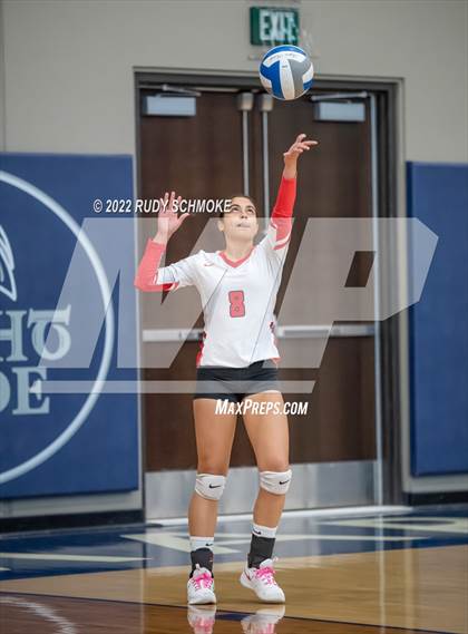 Thumbnail 2 in Imperial vs. Horizon Prep (CIF SDS D4 volleyball finals) photogallery.