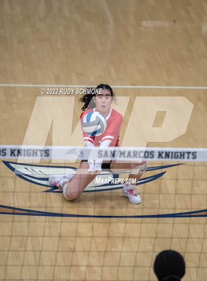 Thumbnail 2 in Imperial vs. Horizon Prep (CIF SDS D4 volleyball finals) photogallery.