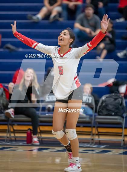 Thumbnail 1 in Imperial vs. Horizon Prep (CIF SDS D4 volleyball finals) photogallery.