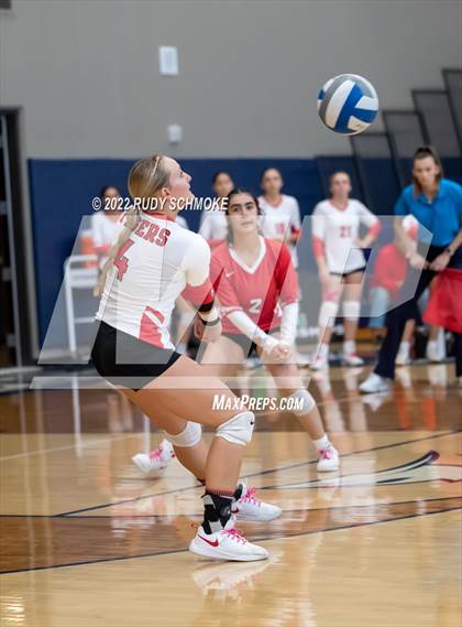 Thumbnail 1 in Imperial vs. Horizon Prep (CIF SDS D4 volleyball finals) photogallery.